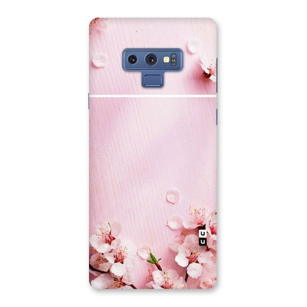 Blossom Frame Pink Back Case for Galaxy Note 9