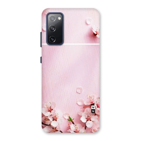 Blossom Frame Pink Back Case for Galaxy S20 FE
