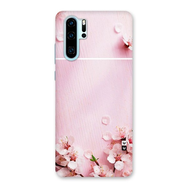 Blossom Frame Pink Back Case for Huawei P30 Pro