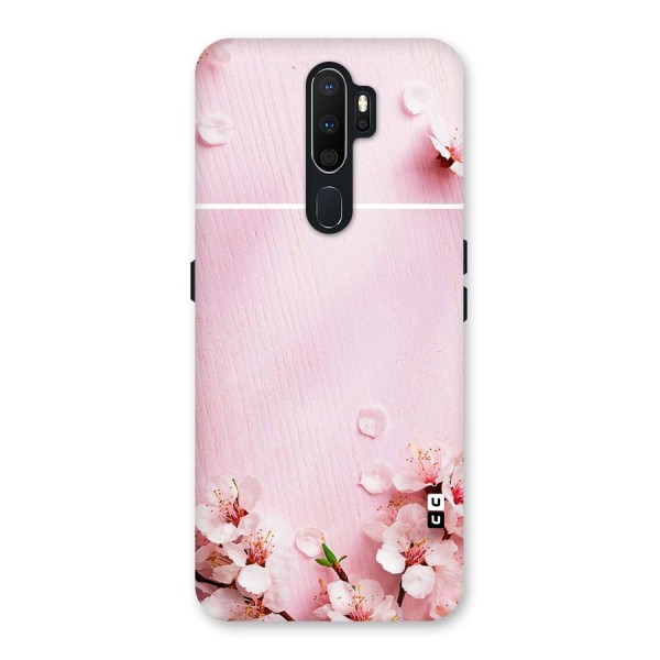 Blossom Frame Pink Back Case for Oppo A5 (2020)