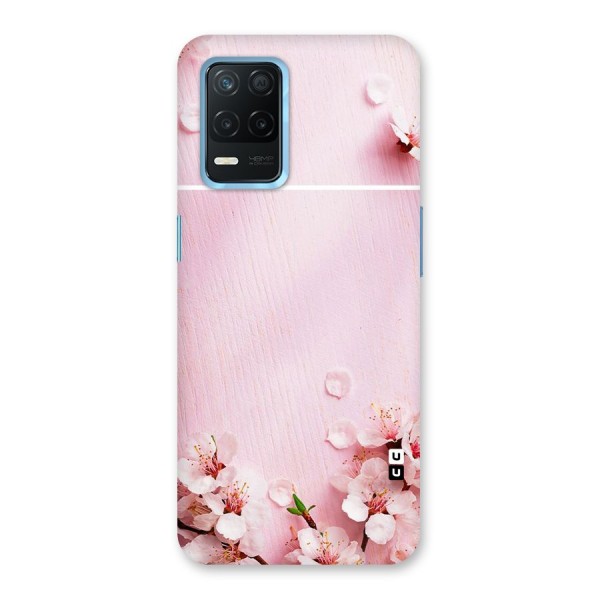 Blossom Frame Pink Back Case for Realme 8 5G