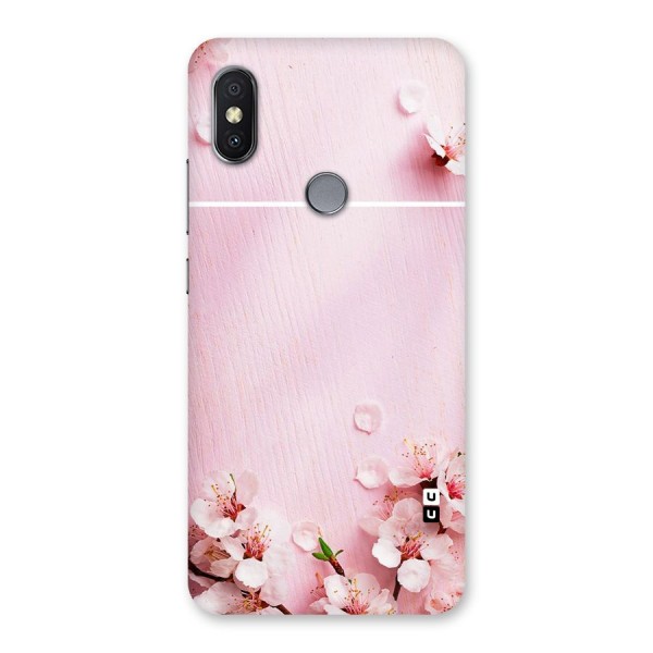 Blossom Frame Pink Back Case for Redmi Y2