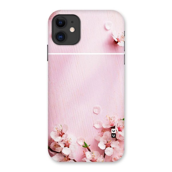Blossom Frame Pink Back Case for iPhone 11