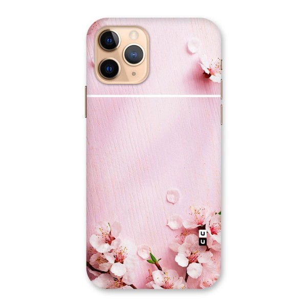Blossom Frame Pink Back Case for iPhone 11 Pro