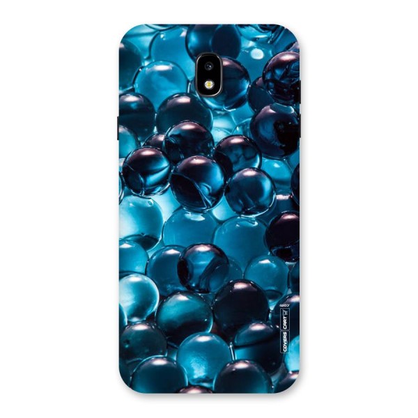 Blue Abstract Balls Back Case for Galaxy J7 Pro