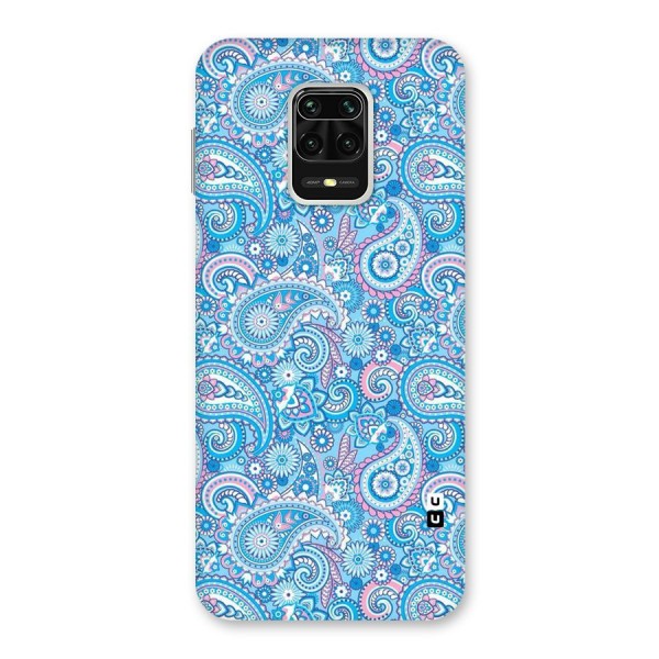 Blue Block Pattern Back Case for Redmi Note 9 Pro Max