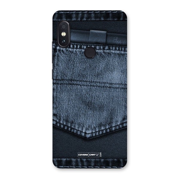 Blue Denim Back Case for Redmi Note 5 Pro