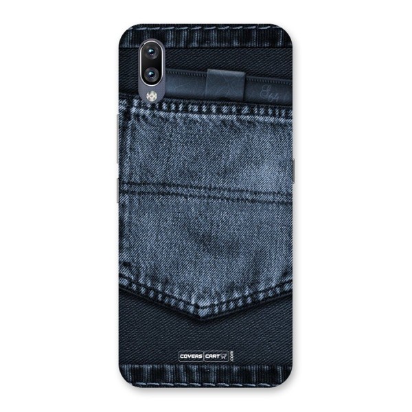 Blue Denim Back Case for Vivo NEX