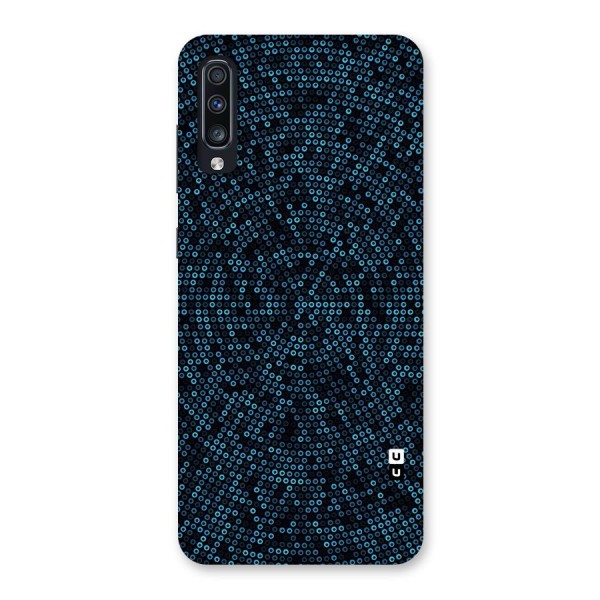 Blue Disco Lights Back Case for Galaxy A70