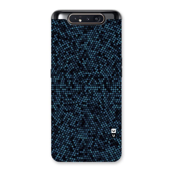 Blue Disco Lights Back Case for Galaxy A80