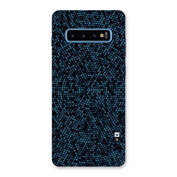 Blue Disco Lights Back Case for Galaxy S10 Plus