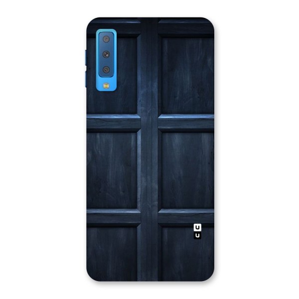 Blue Door Design Back Case for Galaxy A7 (2018)