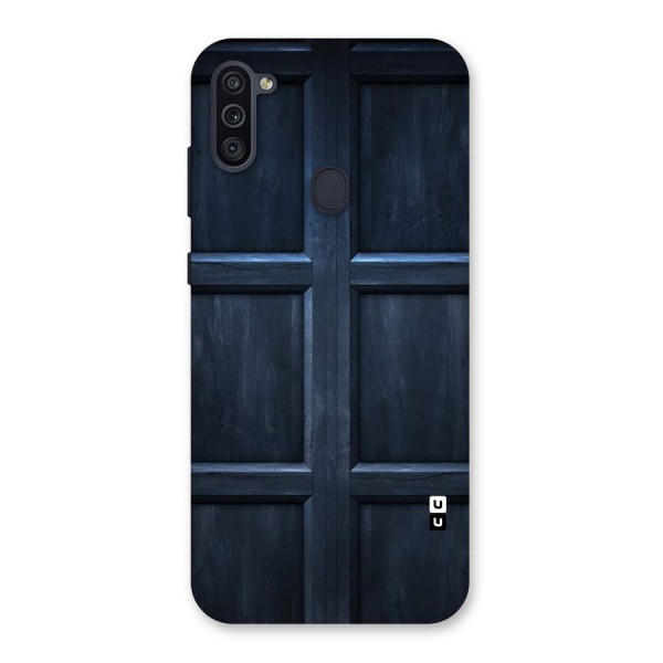 Blue Door Design Back Case for Galaxy M11