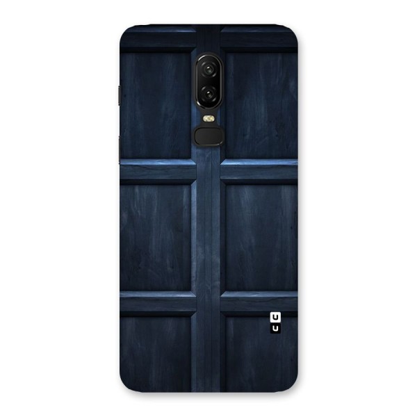 Blue Door Design Back Case for OnePlus 6