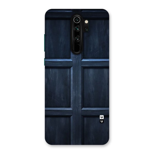 Blue Door Design Back Case for Redmi Note 8 Pro