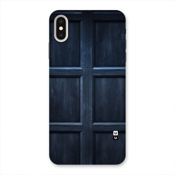 Blue Door Design Back Case for iPhone XS Max