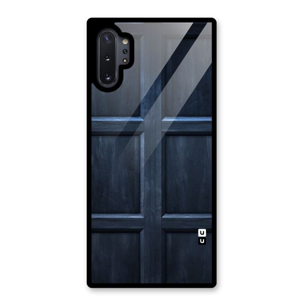 Blue Door Design Glass Back Case for Galaxy Note 10 Plus