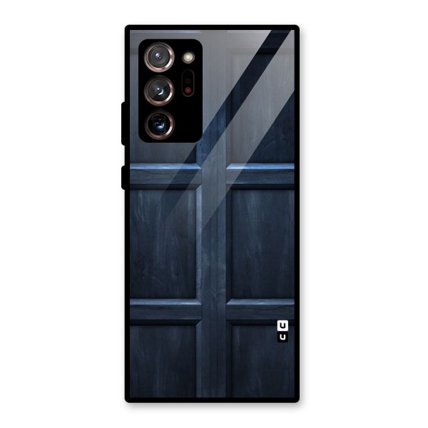 Blue Door Design Glass Back Case for Galaxy Note 20 Ultra