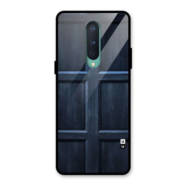 Blue Door Design Glass Back Case for OnePlus 8