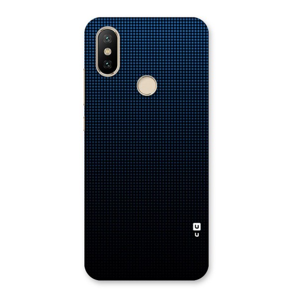 Blue Dots Shades Back Case for Mi A2
