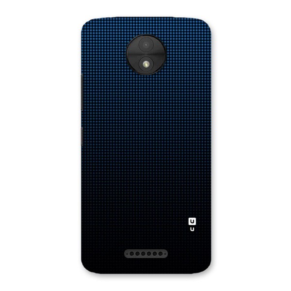Blue Dots Shades Back Case for Moto C