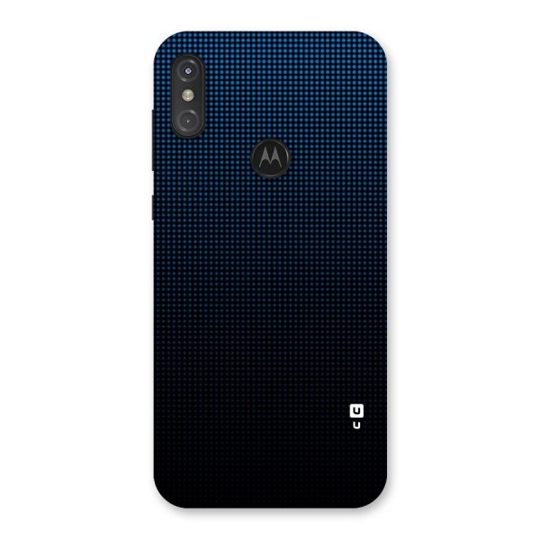 Blue Dots Shades Back Case for Motorola One Power
