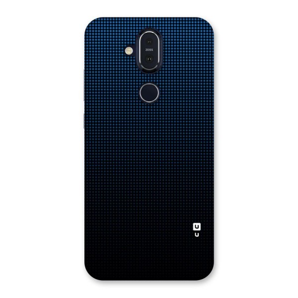 Blue Dots Shades Back Case for Nokia 8.1