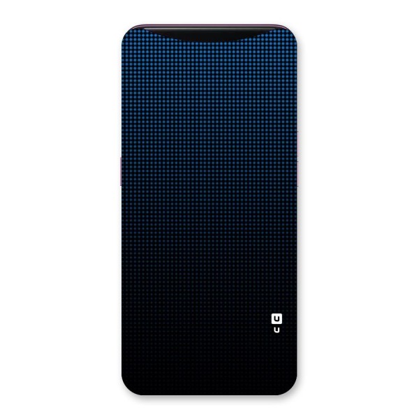 Blue Dots Shades Back Case for Oppo Find X
