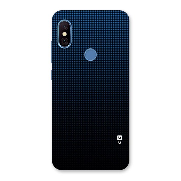 Blue Dots Shades Back Case for Redmi Note 6 Pro