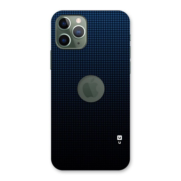 Blue Dots Shades Back Case for iPhone 11 Pro Logo  Cut
