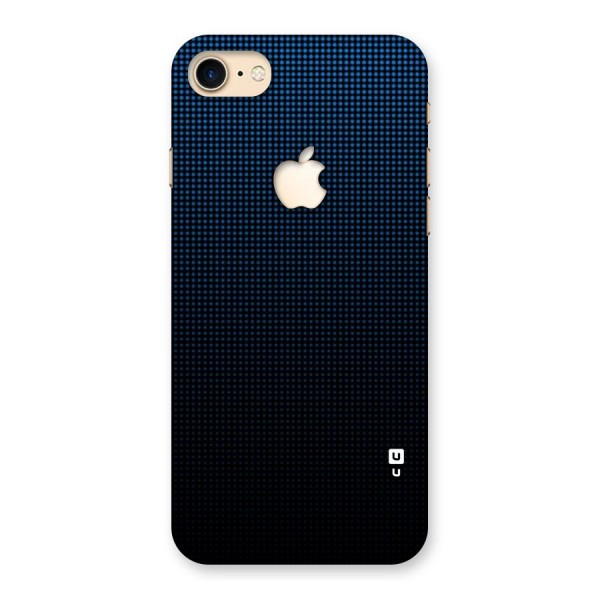 Blue Dots Shades Back Case for iPhone 7 Apple Cut