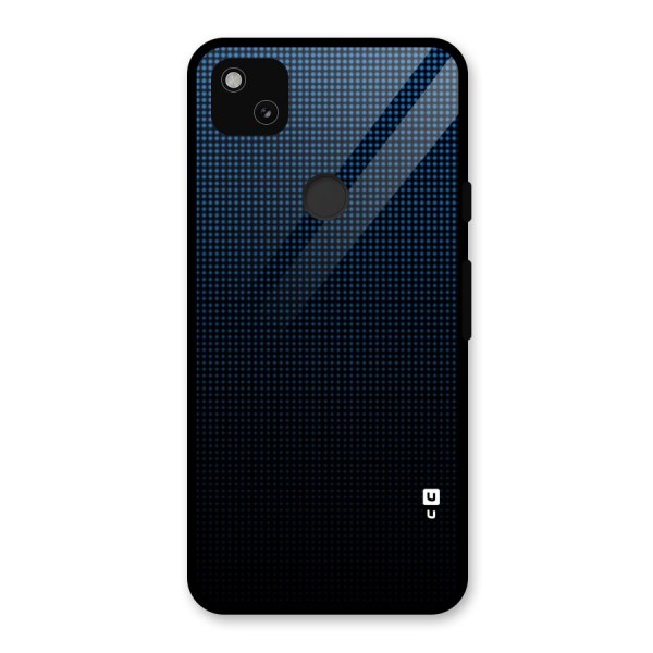Blue Dots Shades Glass Back Case for Google Pixel 4a