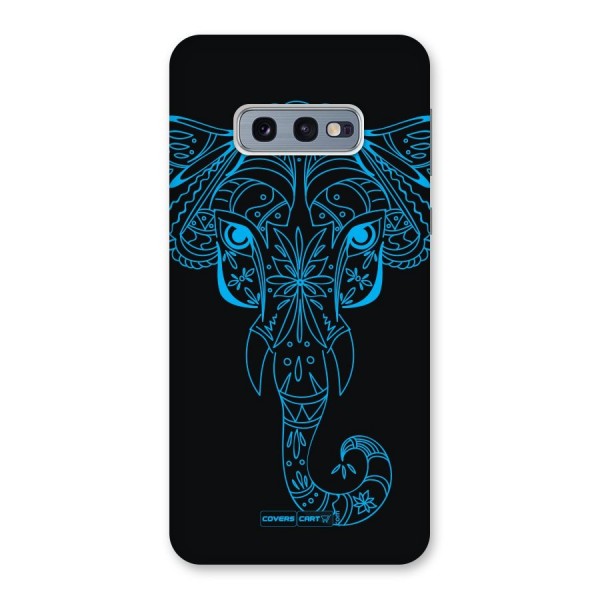 Blue Elephant Ethnic Back Case for Galaxy S10e