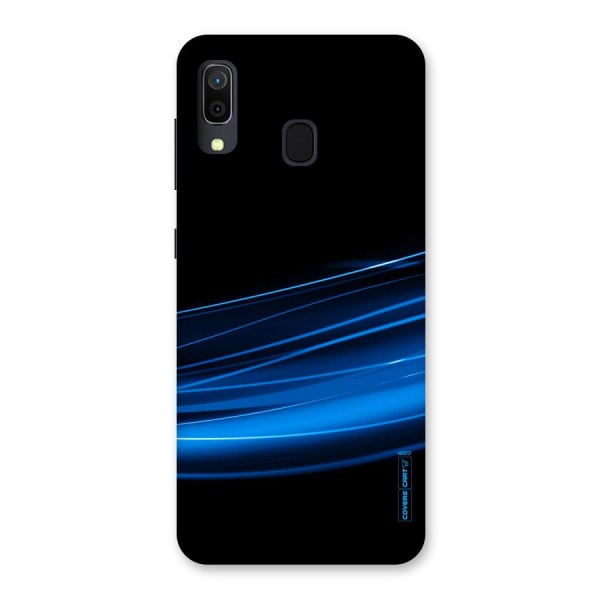 Blue Flow Back Case for Galaxy A30