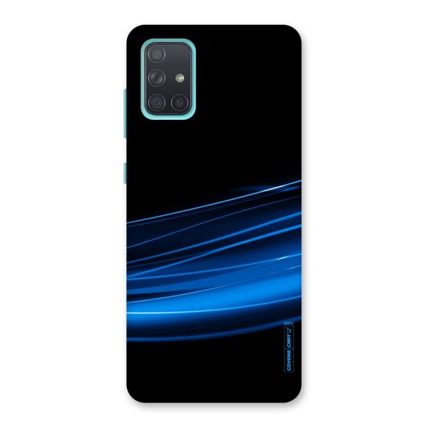 Blue Flow Back Case for Galaxy A71