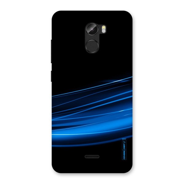 Blue Flow Back Case for Gionee X1
