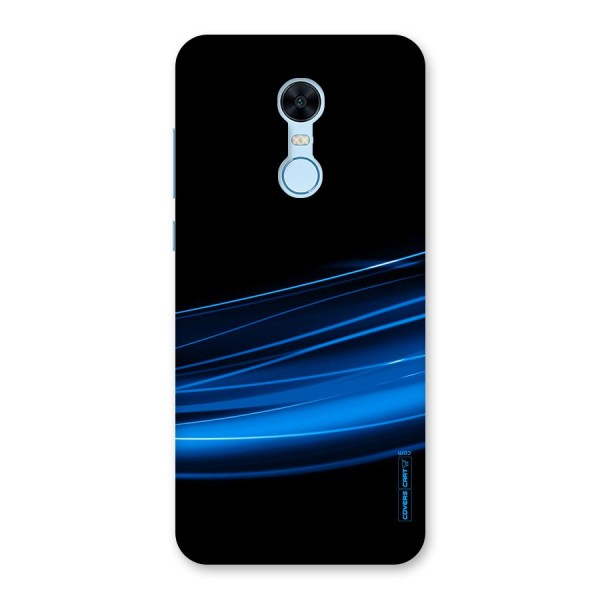 Blue Flow Back Case for Redmi Note 5