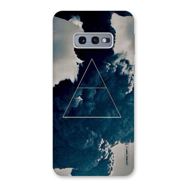 Blue Hue Smoke Back Case for Galaxy S10e