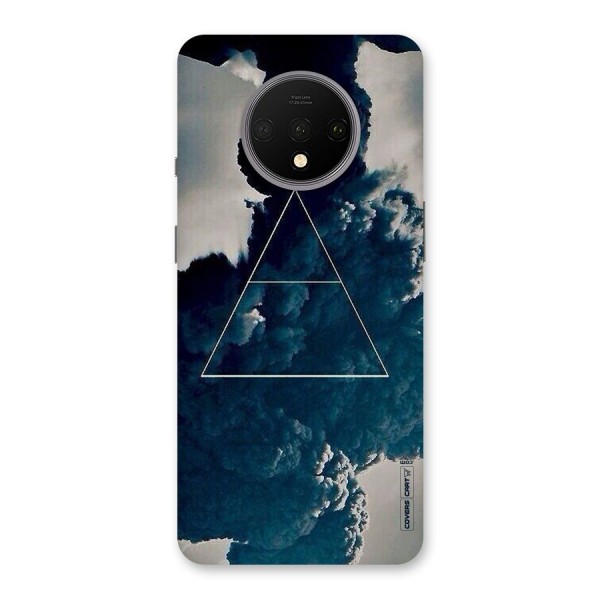 Blue Hue Smoke Back Case for OnePlus 7T