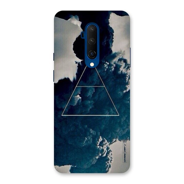 Blue Hue Smoke Back Case for OnePlus 7T Pro