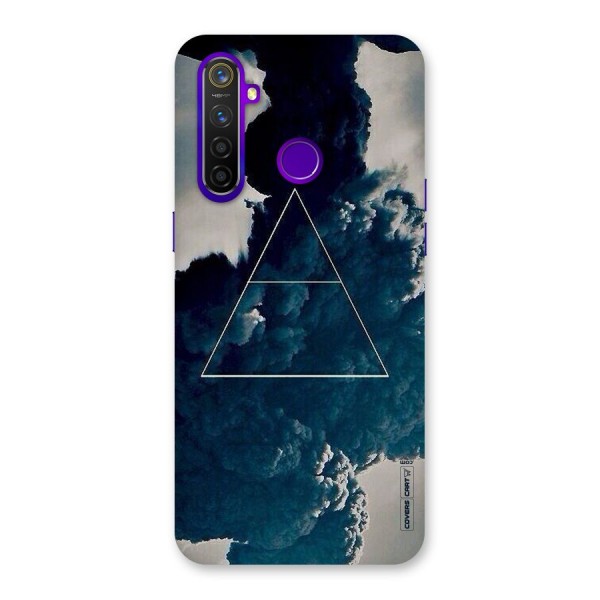 Blue Hue Smoke Back Case for Realme 5 Pro