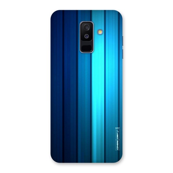 Blue Hues Back Case for Galaxy A6 Plus