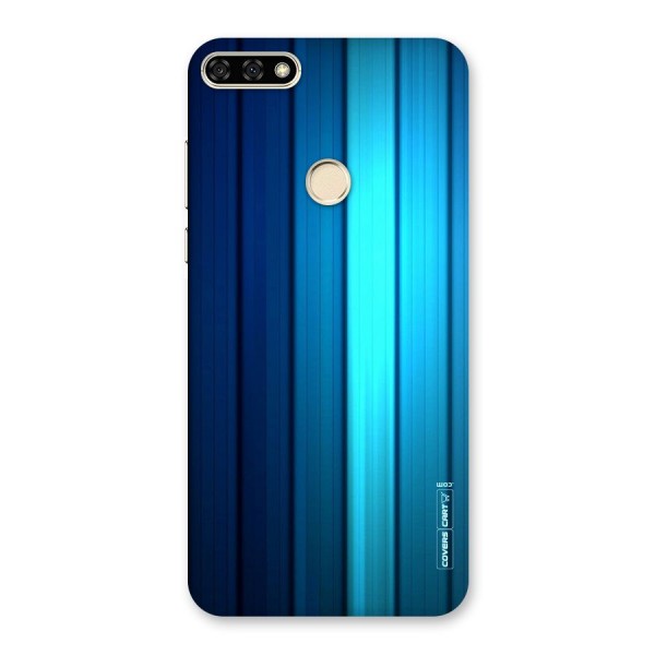 Blue Hues Back Case for Honor 7A