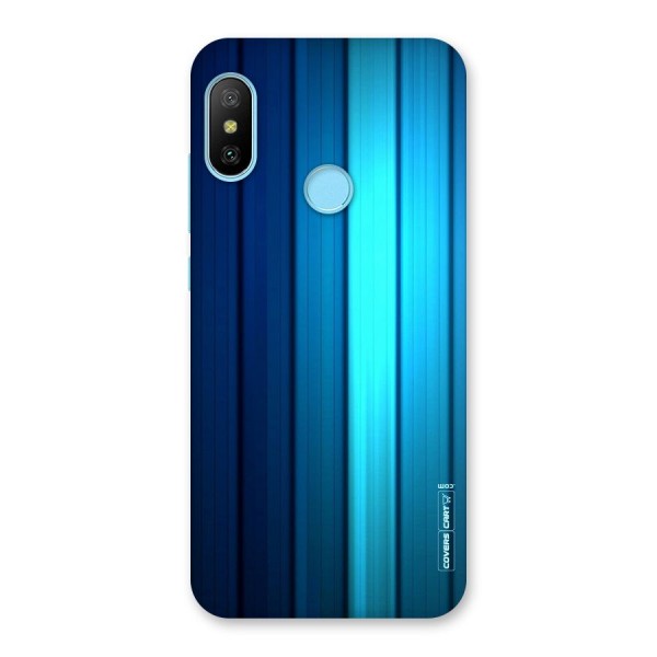 Blue Hues Back Case for Redmi 6 Pro