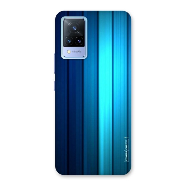 Blue Hues Back Case for Vivo V21 5G