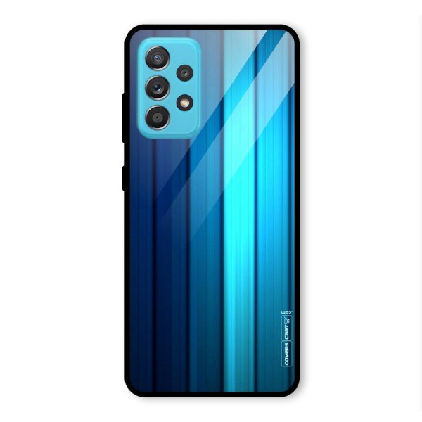 Blue Hues Glass Back Case for Galaxy A52