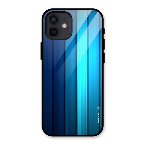 Blue Hues Glass Back Case for iPhone 12