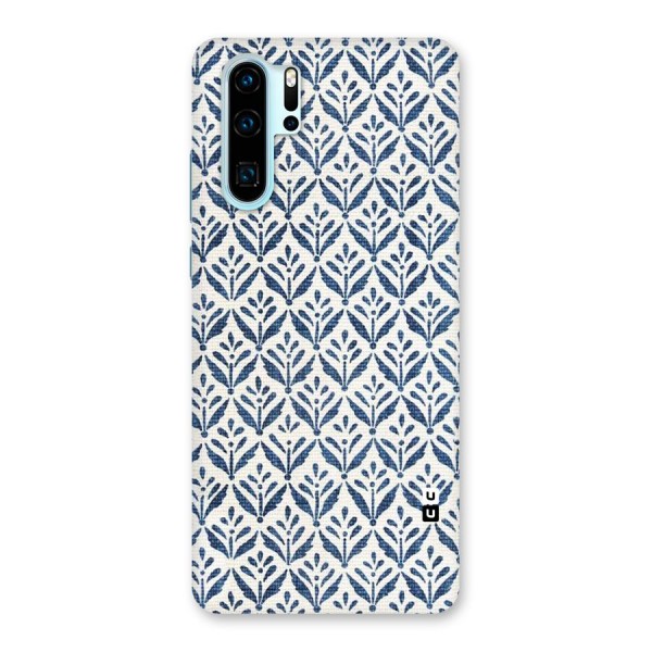 Blue Leaf Back Case for Huawei P30 Pro