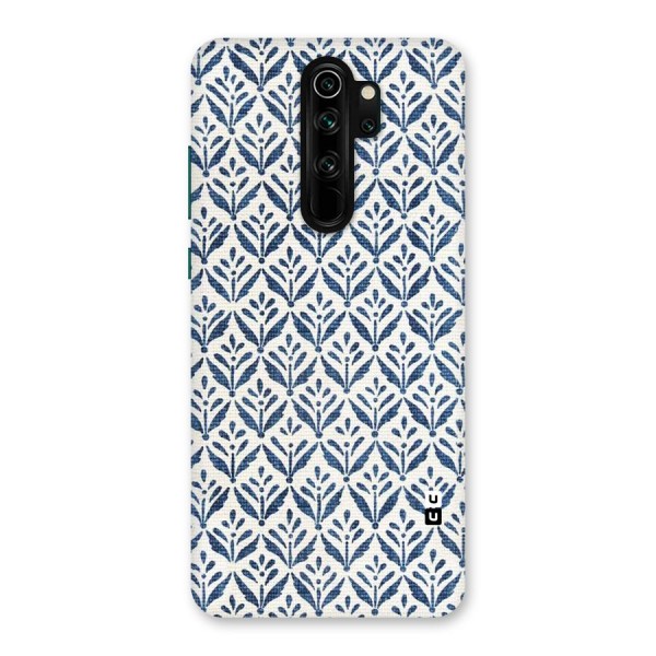 Blue Leaf Back Case for Redmi Note 8 Pro