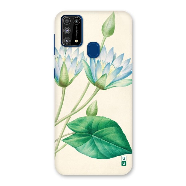 Blue Lotus Back Case for Galaxy F41